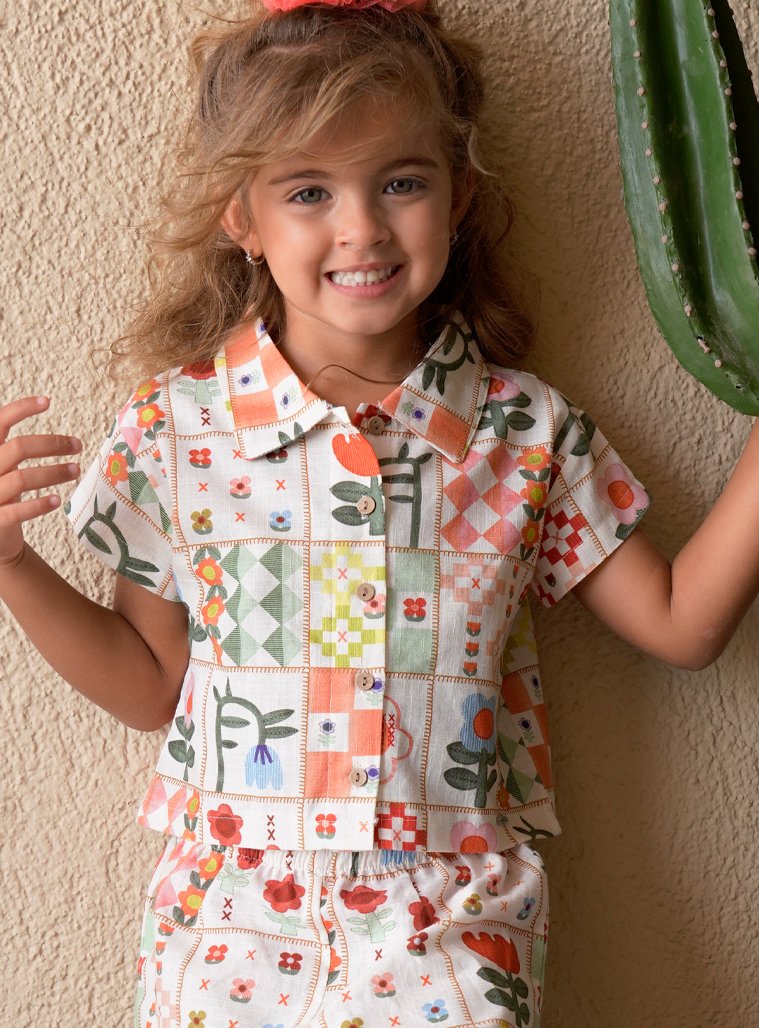 Σετ πουκάμισο με σορτς