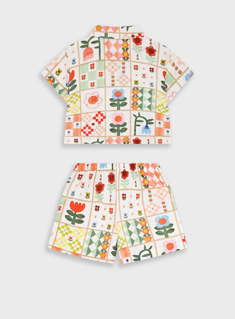 Σετ πουκάμισο με σορτς - Image 3