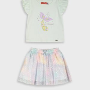 Σετ μπλούζα με φούστα