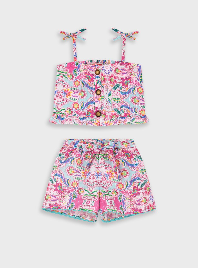 Σετ τοπ με σορτς - Image 2