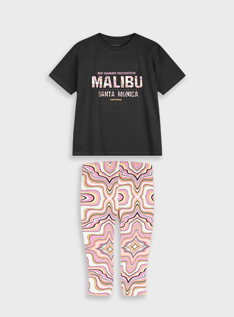 Σετ μπλούζα με κολάν - Image 5